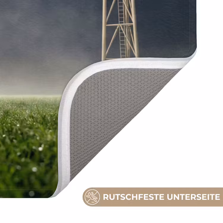 Stadion - Lichtmast - Sport - Nacht Badmat middel -USP_AntislipDE