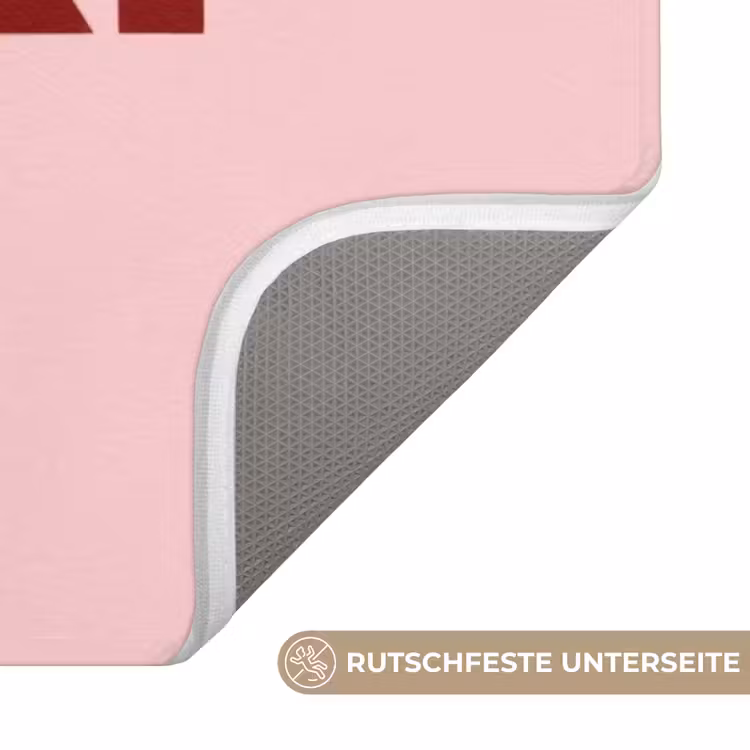 Statement - Krachtig - Roze Badmat middel -USP_AntislipDE