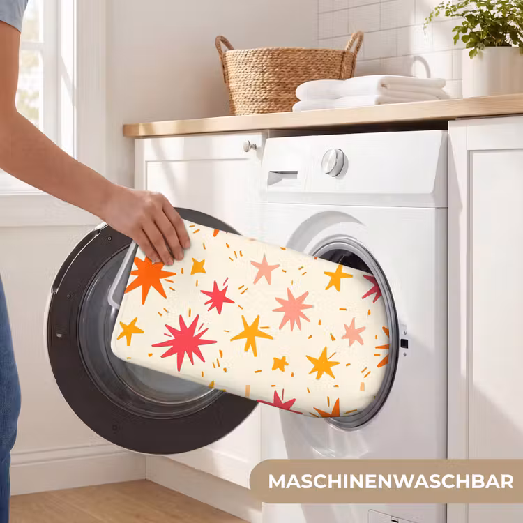 Sterren - Speels - Kleurrijk Badmat middel 997 -USP_WasbaarDE