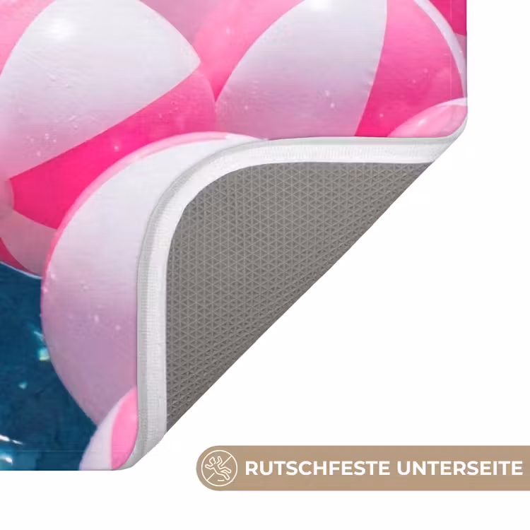 Strandballen - Roze - Water Badmat middel -USP_AntislipDE