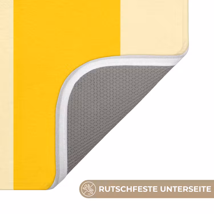 Strepen - Klassiek - Geel Badmat middel 997 -USP_AntislipDE