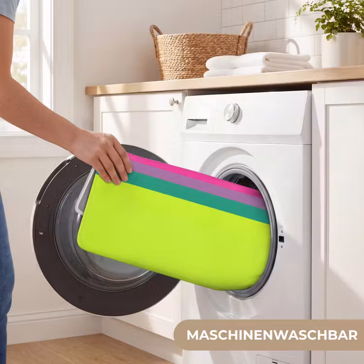 Strepen - Modern - Kleurrijk Badmat middel -USP_WasbaarDE
