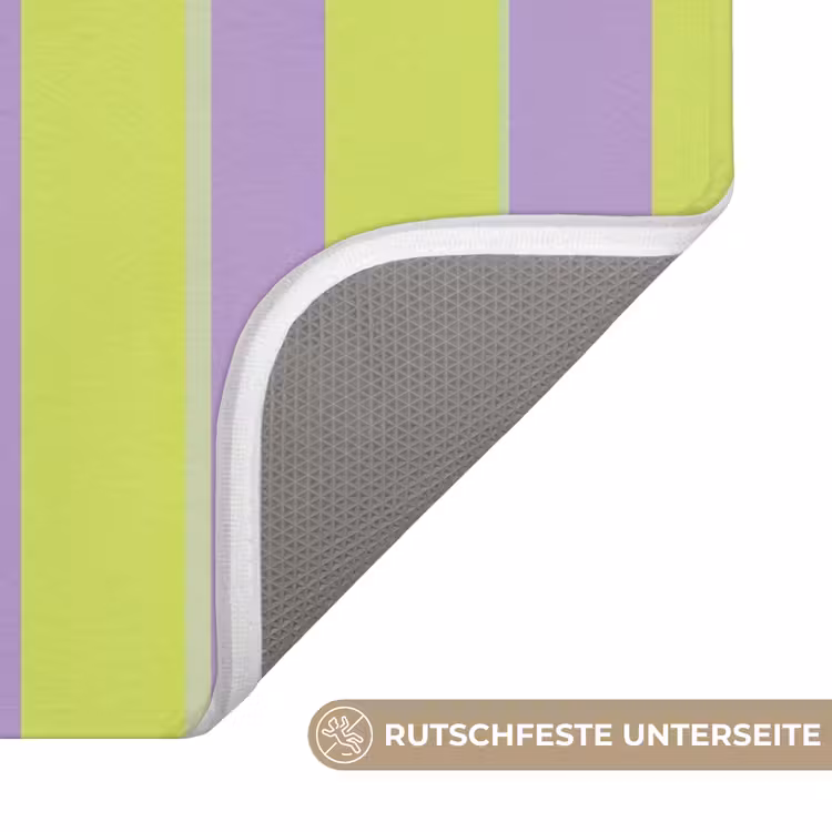 Strepen - Patroon - Groen Badmat middel 997 -USP_AntislipDE