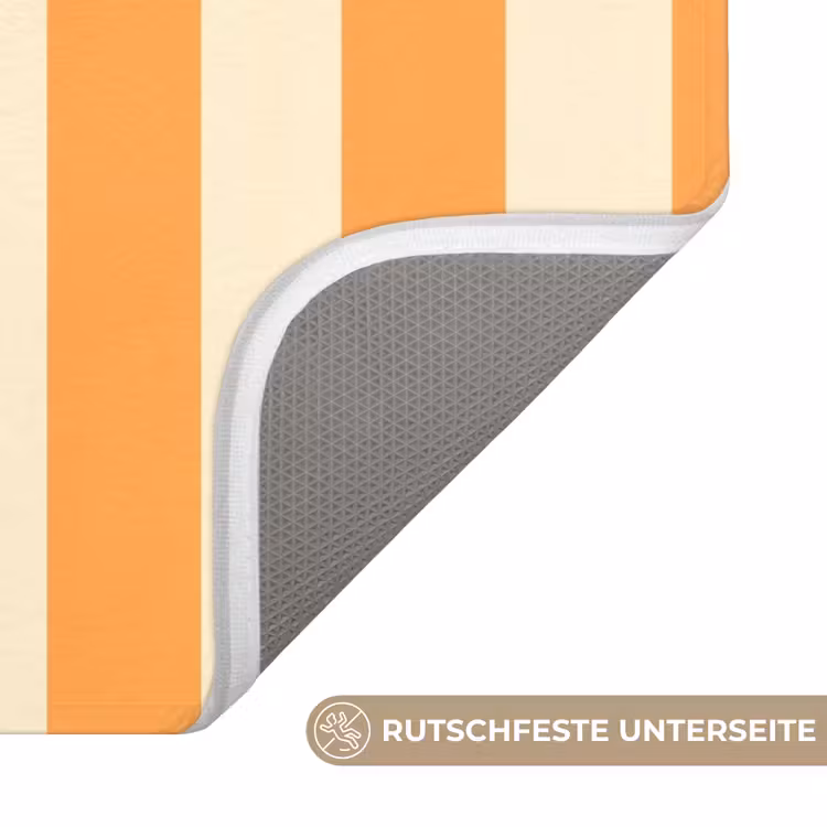 Strepen - Patroon - Oranje Badmat middel 997 -USP_AntislipDE