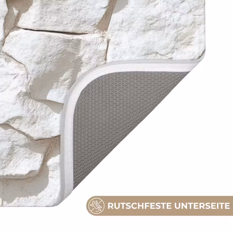 Structuur - Rots - Wit Badmat middel 997 -USP_AntislipDE