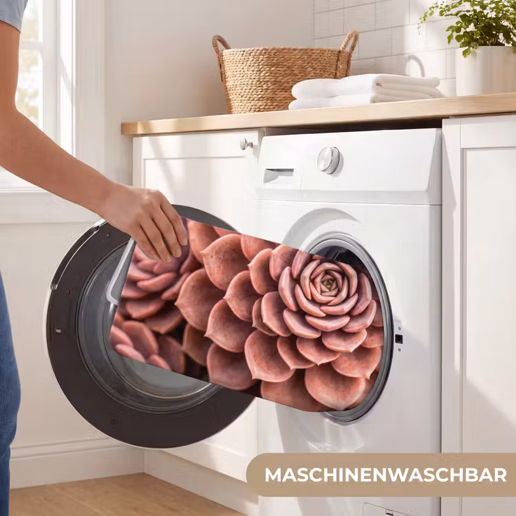 Vetplant - Organisch - Roze Badmat middel -USP_WasbaarDE