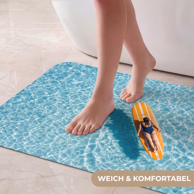 Surfboard - Water - Badpak - Oranje Badmat middel -USP_ZachtDE