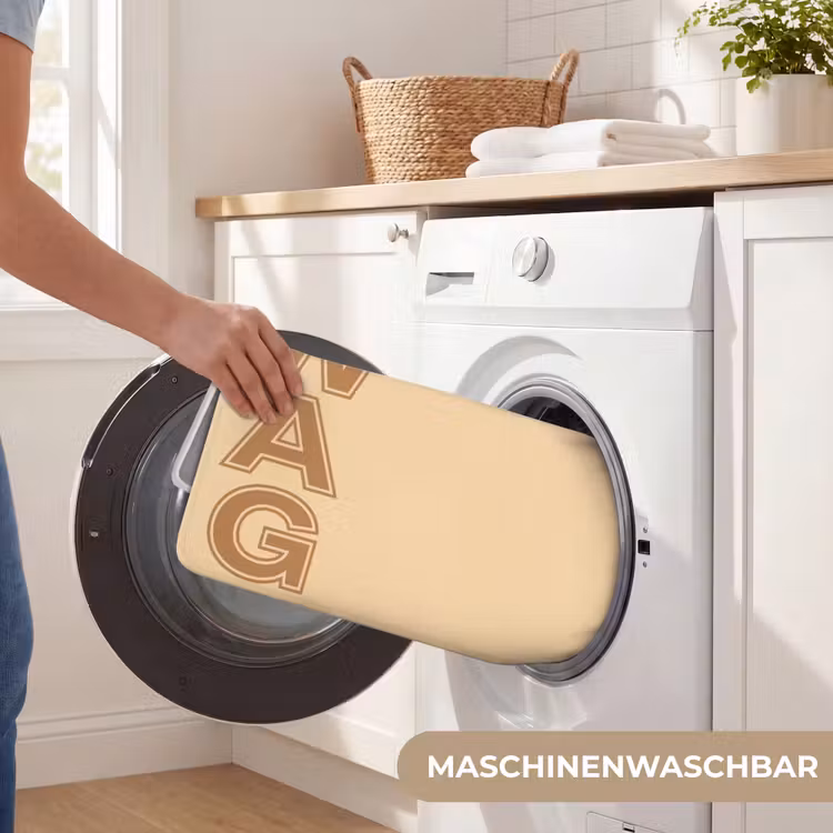 Swag - Bruin - Beige Badmat middel -USP_WasbaarDE