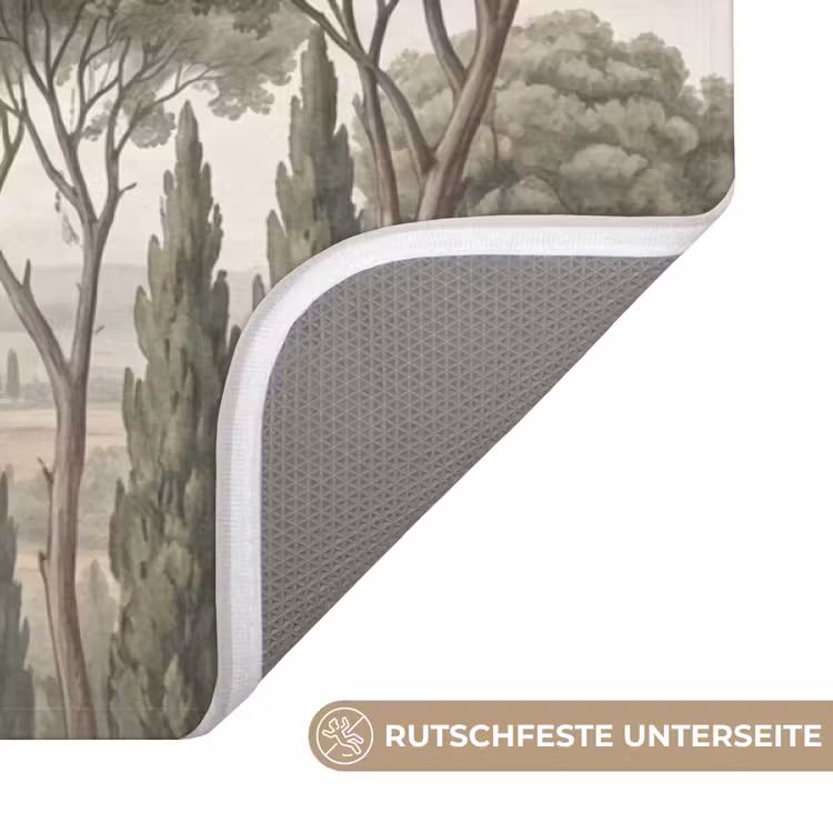 Vallei - Bos - Natuur - Groen Badmat middel -USP_AntislipDE