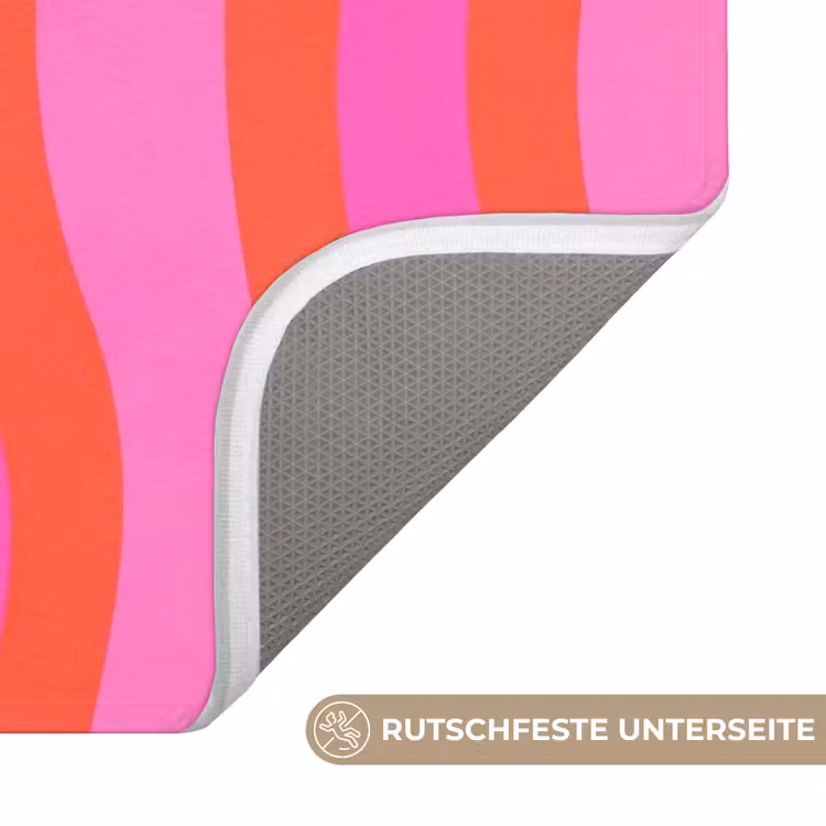 Tekst - Modern - Kleurrijk Badmat middel -USP_AntislipDE