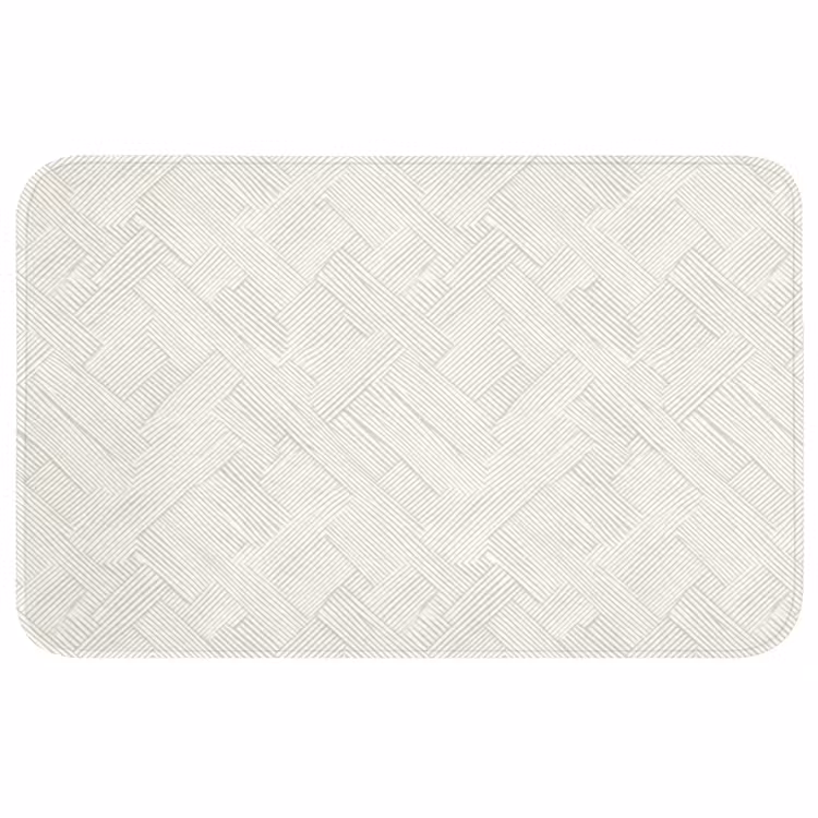 Textuur - Abstract - Beige Badmat middel 997 -3d