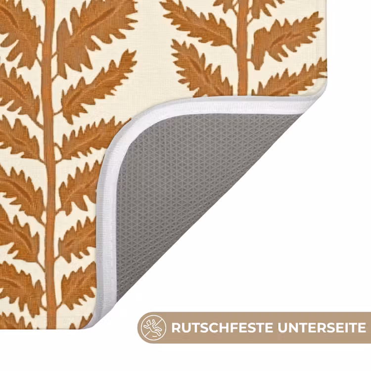 Textuur - Bladeren - Oker Badmat middel 997 -USP_AntislipDE