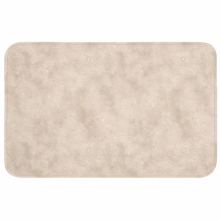 Structuur - Spikkels - Beige Badmat middel 997 -3d