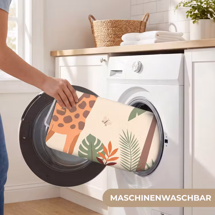 Dieren - Tropisch - Safari - Kleurrijk Badmat middel -USP_WasbaarDE