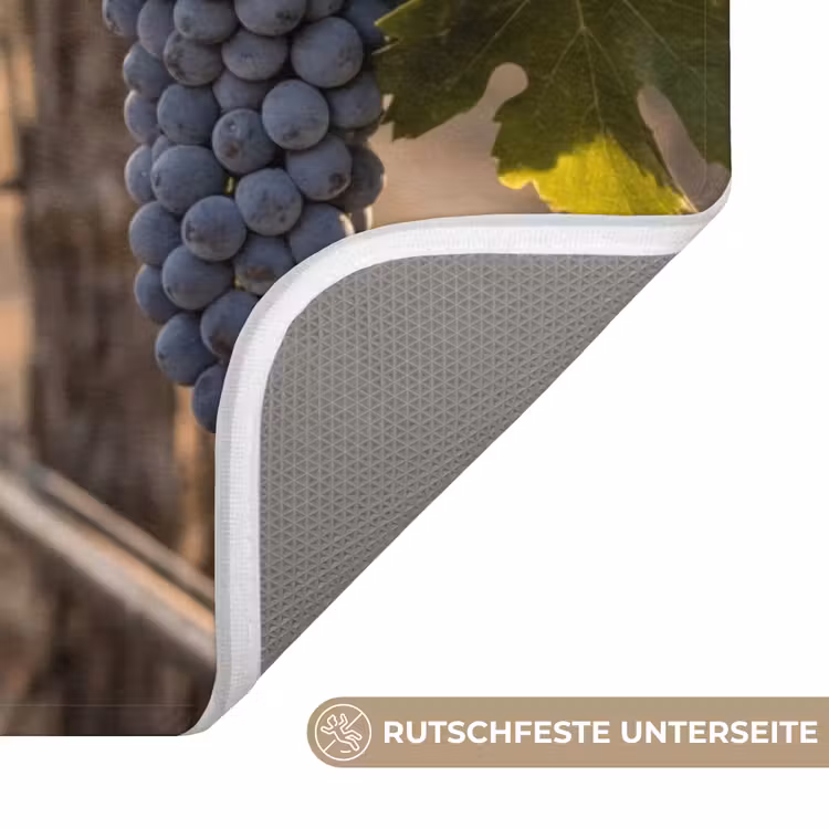 Druiven - Wijngaard - Zonlicht Badmat middel -USP_AntislipDE
