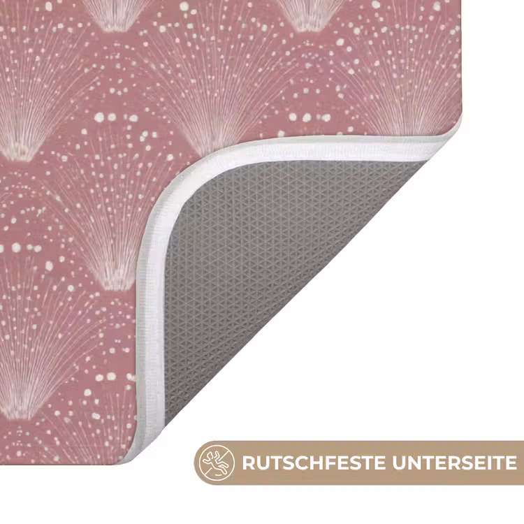 Trendy - Patroon - Roze Badmat middel 997 -USP_AntislipDE