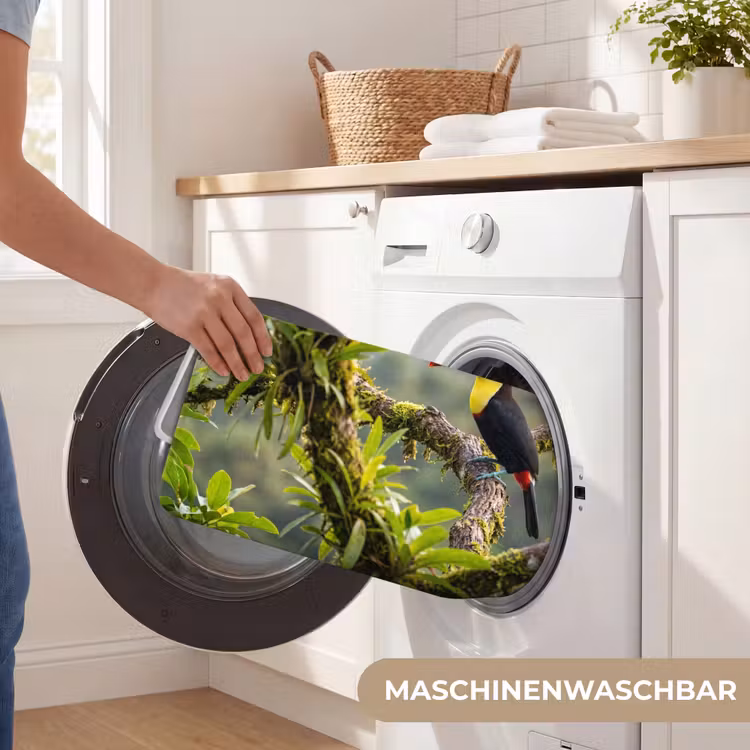 Toekan - Jungle - Natuur - Kleurrijk Badmat middel -USP_WasbaarDE