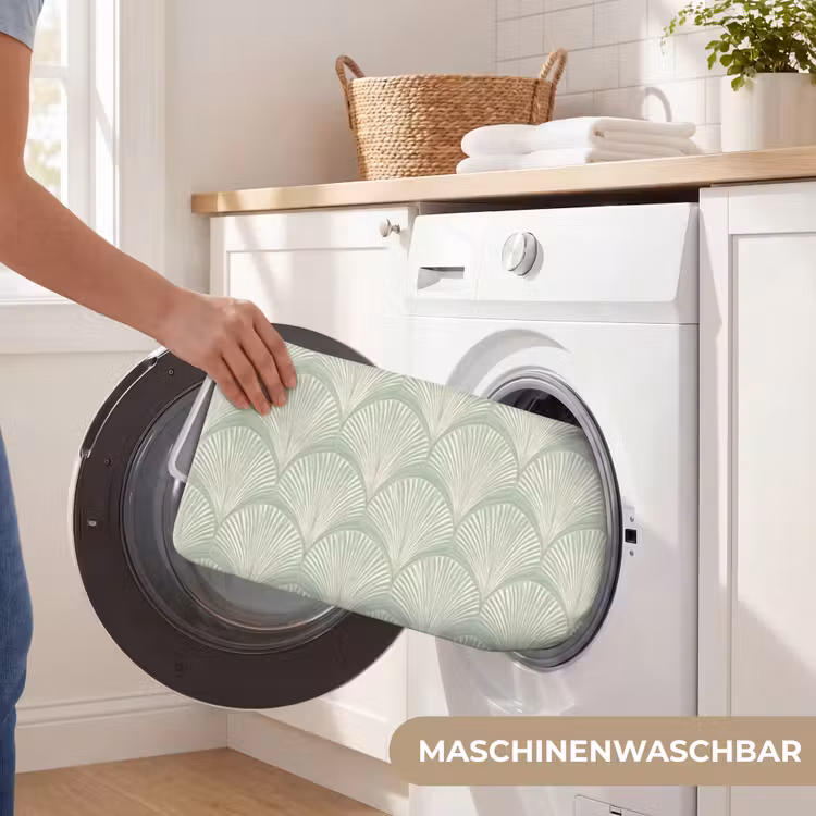 Waaiers - Patroon - Groen Badmat middel 997 -USP_WasbaarDE