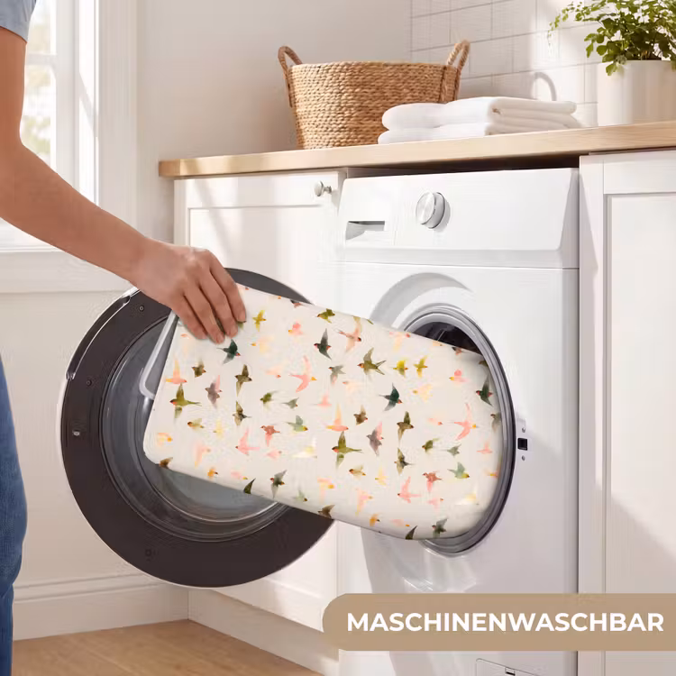 Vogels - Vliegen - Kleurrijk Badmat middel 997 -USP_WasbaarDE