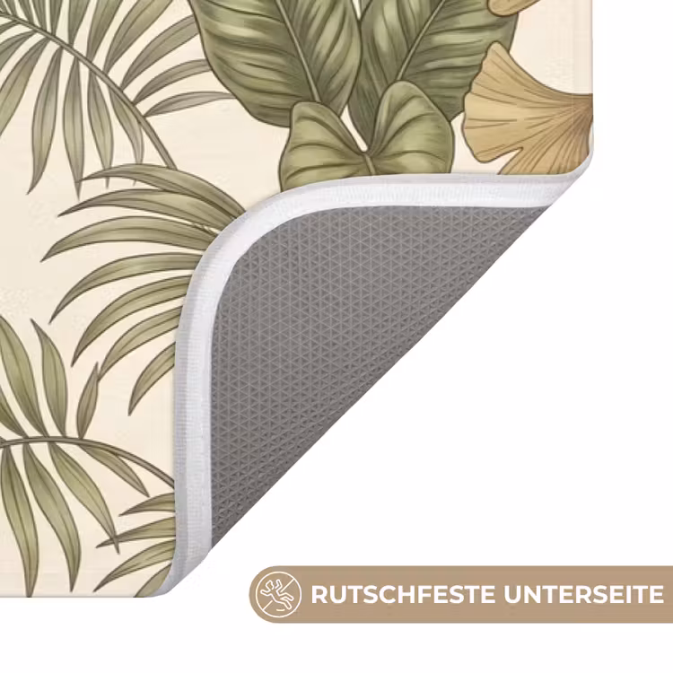 Vogels - Tropisch - Botanisch - Roze Badmat middel -USP_AntislipDE