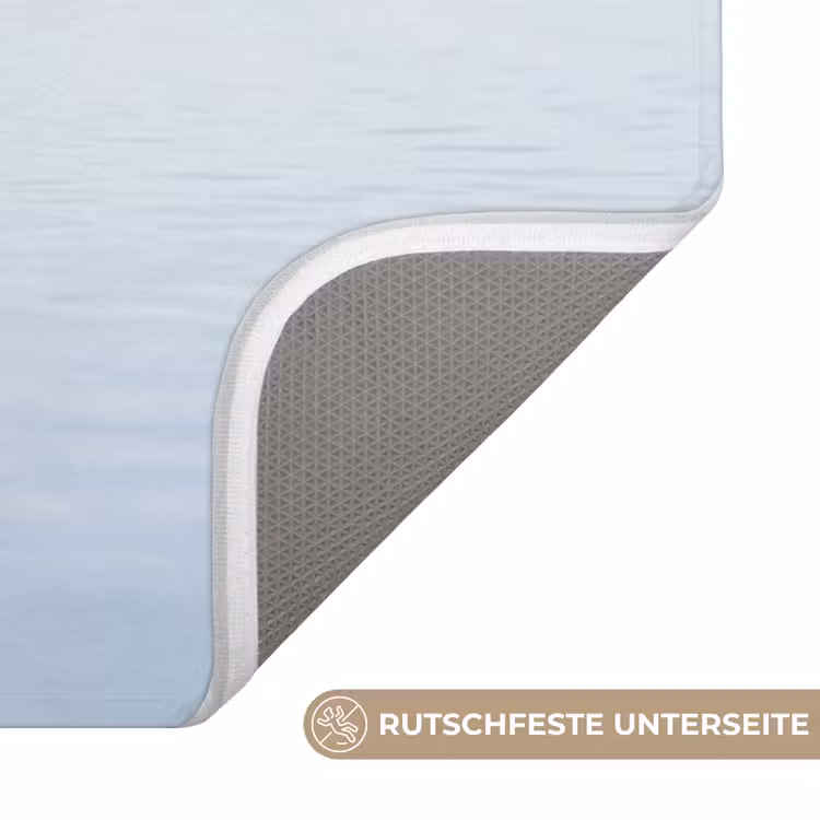Vogels - Water - Grijs Badmat middel -USP_AntislipDE