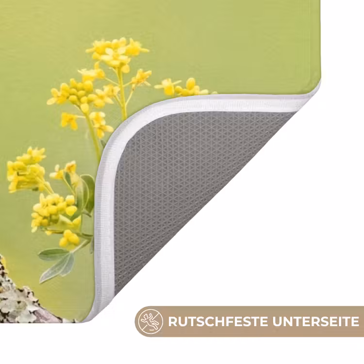 Vogel - Tak - Natuur - Kleurrijk Badmat middel -USP_AntislipDE