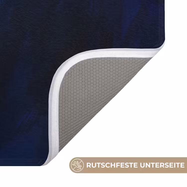 Walvis - Vissen - Donkerblauw Badmat middel -USP_AntislipDE