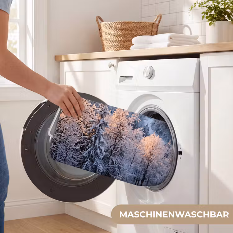 Bos - Bergen - Goud - Winter - Warm Badmat middel -USP_WasbaarDE