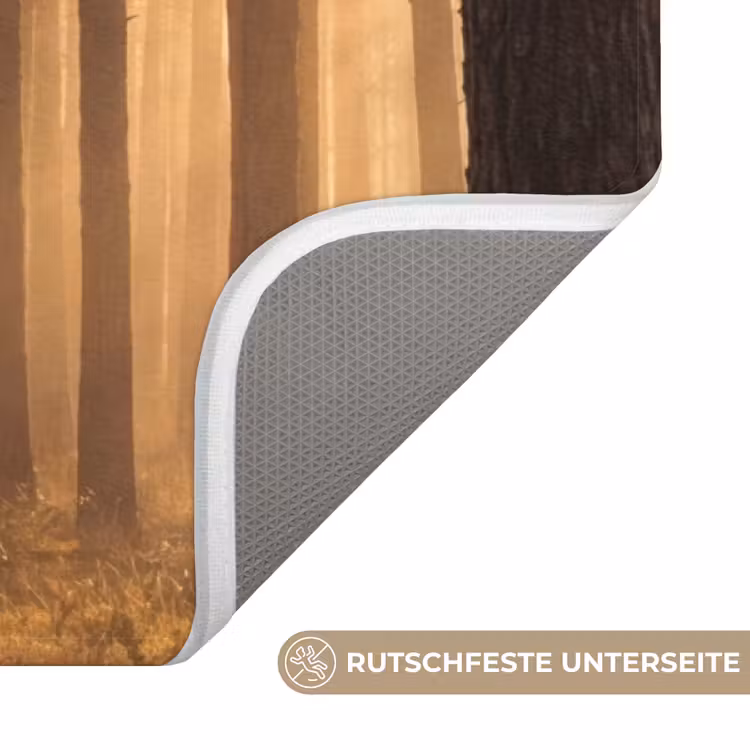 Bos - Mist - Zonlicht Badmat middel -USP_AntislipDE