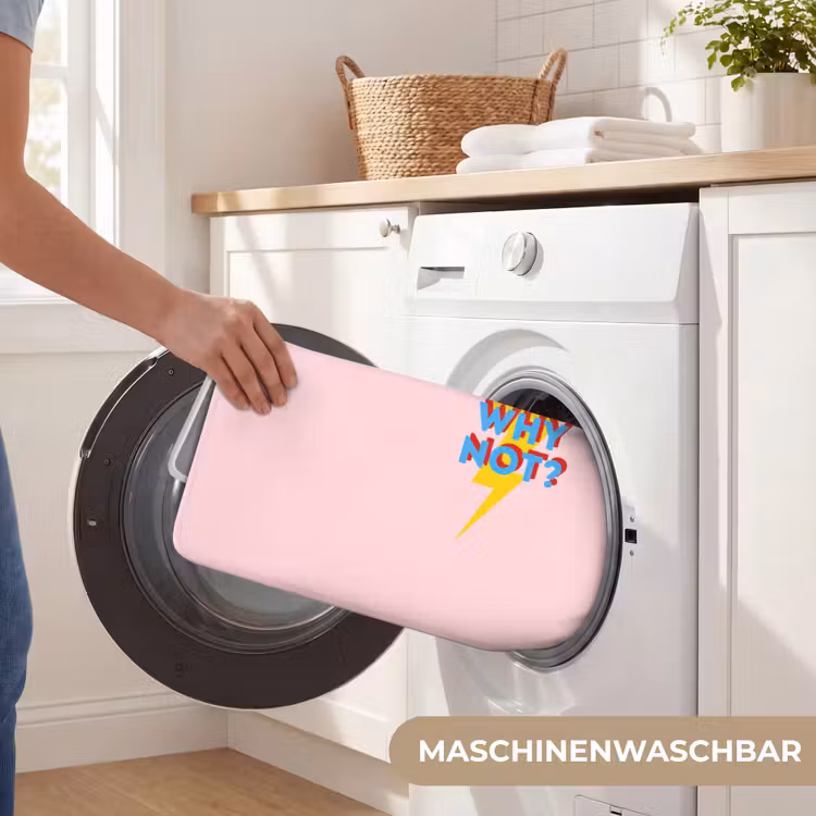 Why not - Bliksem - Roze Badmat middel -USP_WasbaarDE