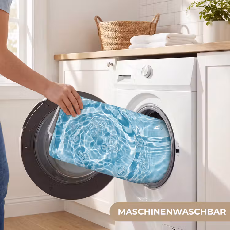 Water - Blauw - bubbels Badmat middel -USP_WasbaarDE