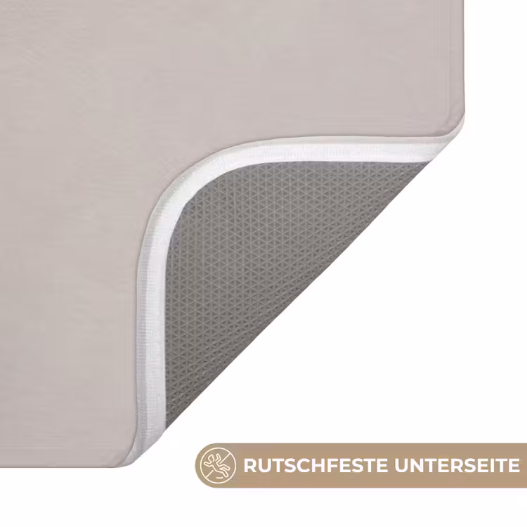 Katoenbol - Minimalistisch - Wit Badmat middel -USP_AntislipDE