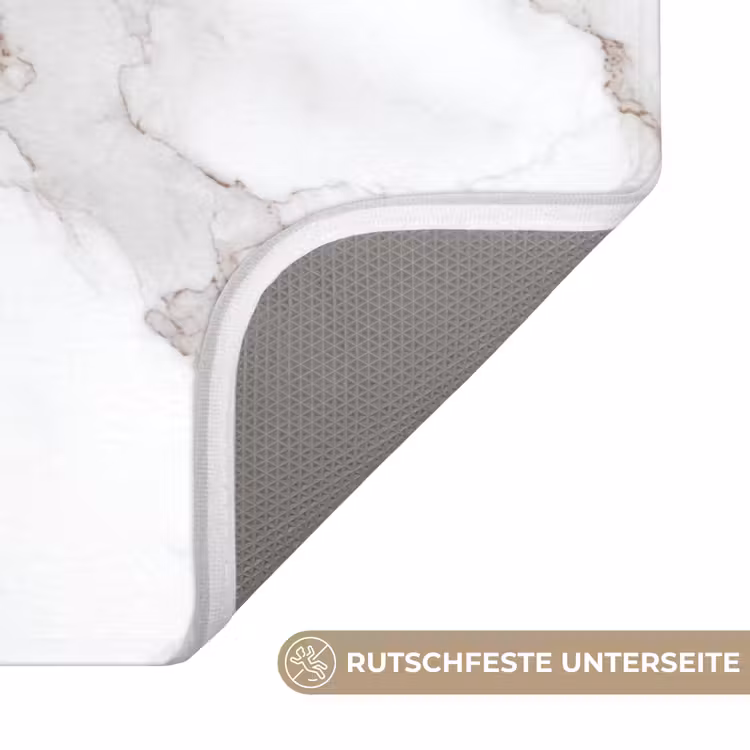 Wit - Marmer - Bruin Badmat middel 997 -USP_AntislipDE