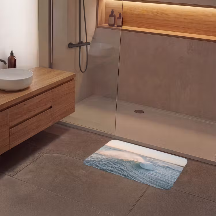 Golf - Zee - Water Badmat middel -sfeer2