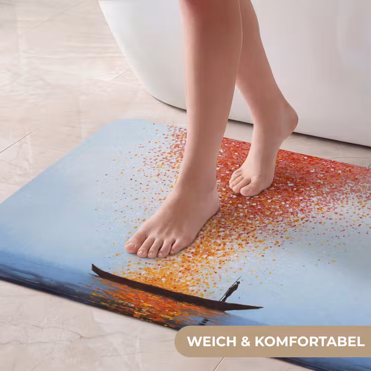 Wolk - Confetti - Boot - Wateroppervlakte Badmat middel -USP_ZachtDE