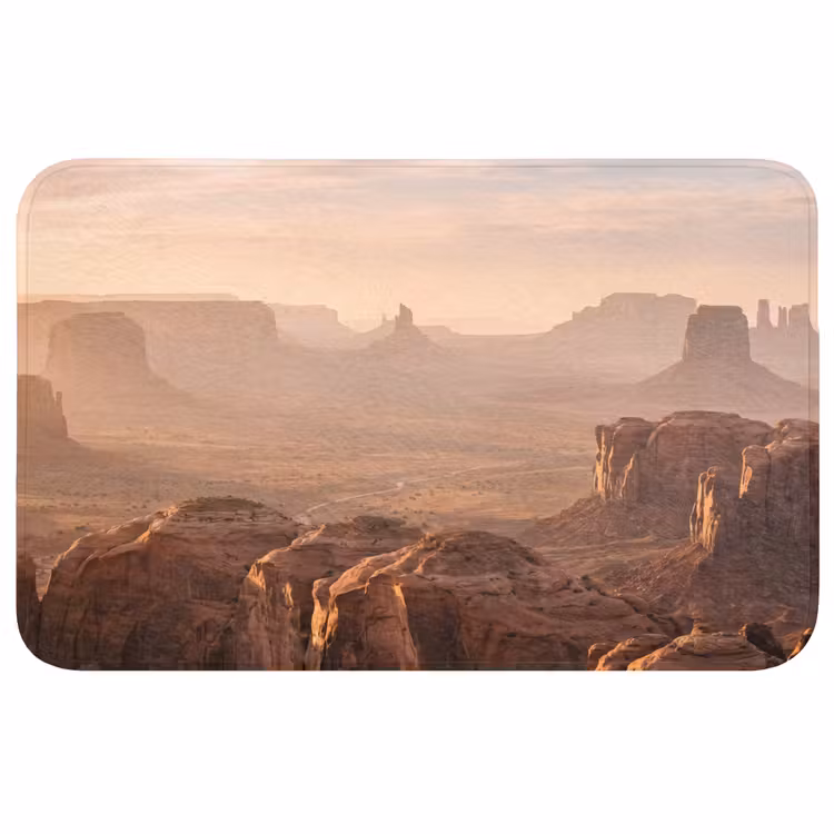 Woestijn - Landschap - Natuur Badmat middel -3d