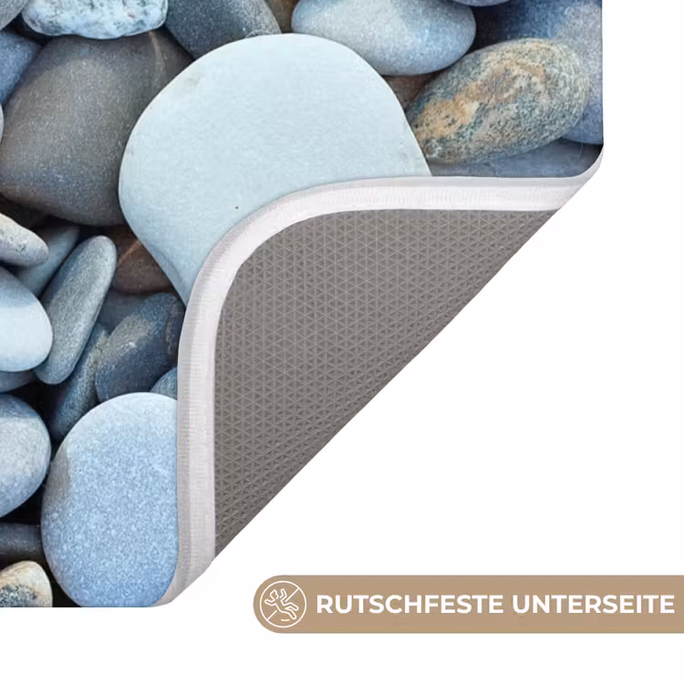 Zen stenen - Natuur - Strand Badmat klein -USP_AntislipDE