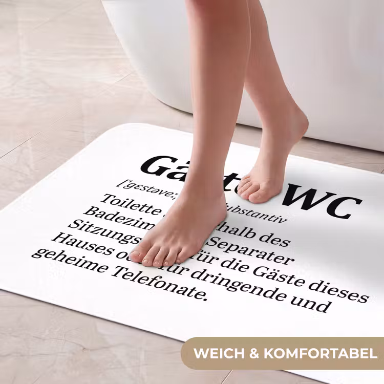 Quote - Definitie - Gäste-wc - Wit Badmat middel -USP_ZachtDE