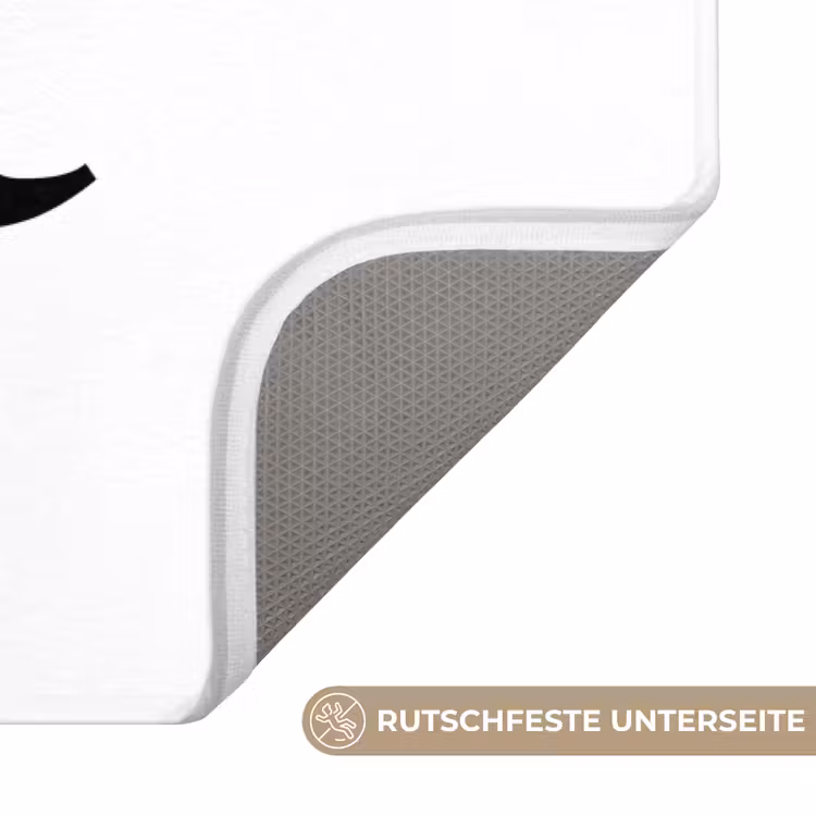 Quote - Nice butt - Wit - Spreuken Badmat middel -USP_AntislipDE