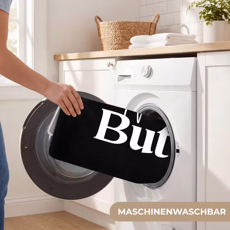Quotes - Nice butt - Zwart - Spreuken Badmat middel -USP_WasbaarDE