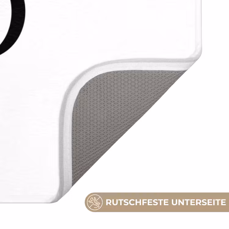 Quotes - Let's get naked - Wit - Spreuk Badmat middel -USP_AntislipDE
