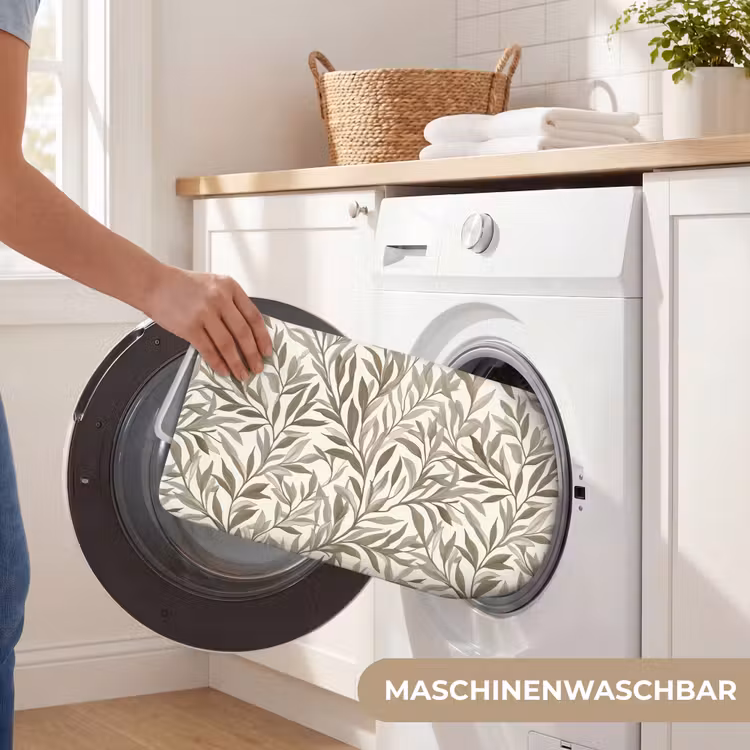 Takken - Botanisch - Taupe Badmat middel 997 -USP_WasbaarDE