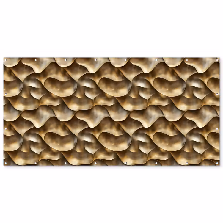 Abstract - Antiek - Goud Balkonbeschermer Duitsland klein 596 -zz_3d