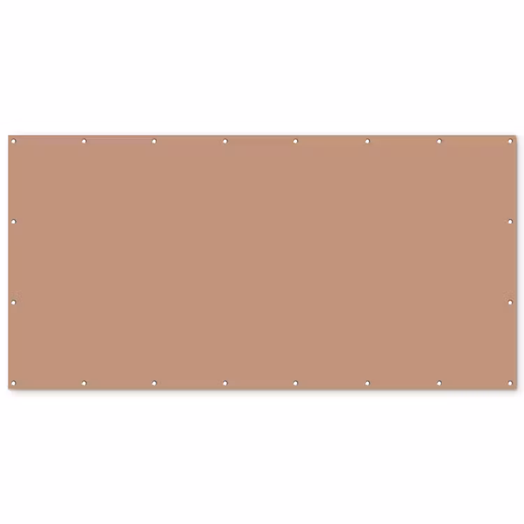 Beige - Kleur - Roze Balkonbeschermer Duitsland klein 596 -zz_3d