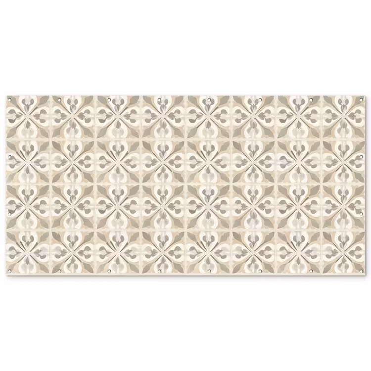 Tegel - Motief - Beige Balkonbeschermer Duitsland klein 596 -zz_3d