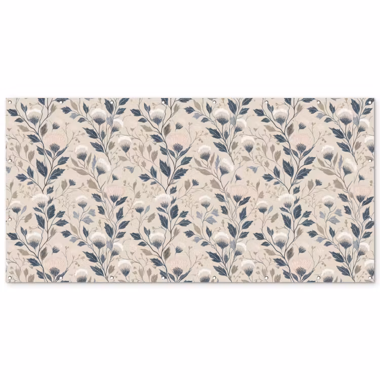 Klassiek - Botanisch - Kleurrijk Balkonbeschermer Duitsland klein 596 -zz_3d