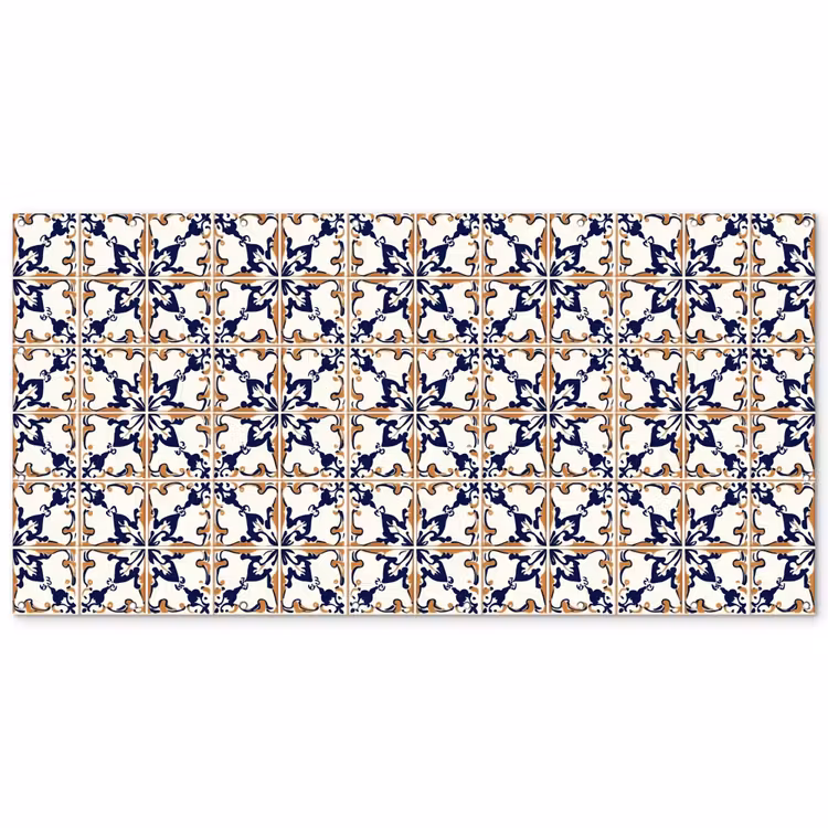 Klassiek - Patroon - Kleurrijk Balkonbeschermer Duitsland klein 596 -zz_3d