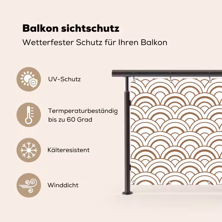 Klassiek - Motief - Terracotta Balkonbeschermer Duitsland klein 596 -specs