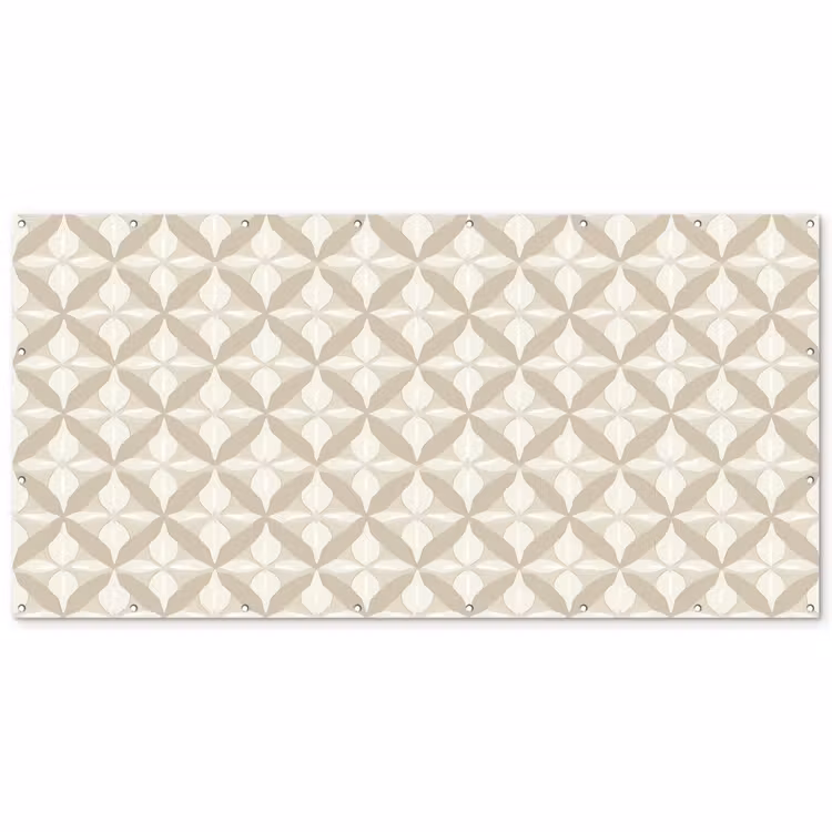 Patroon - Klassiek - Beige Balkonbeschermer Duitsland klein 596 -zz_3d