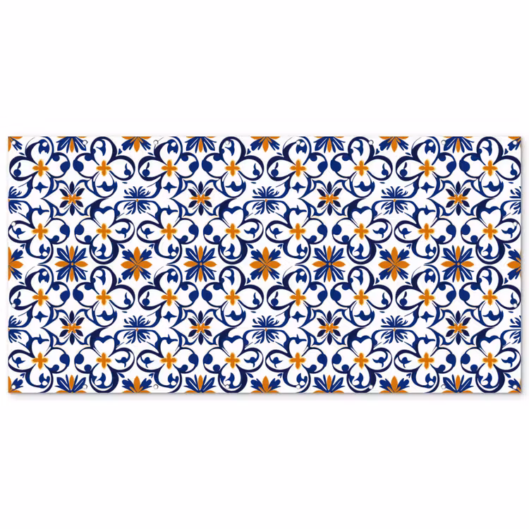 Patroon - Modern - Kleurrijk Balkonbeschermer Duitsland klein 596 -zz_3d